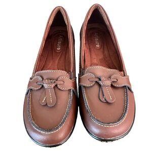 Artisure Womens Brown‎ Tassel Loafers Slip On Comfort Shoes Size 7 EU 38 UK 5